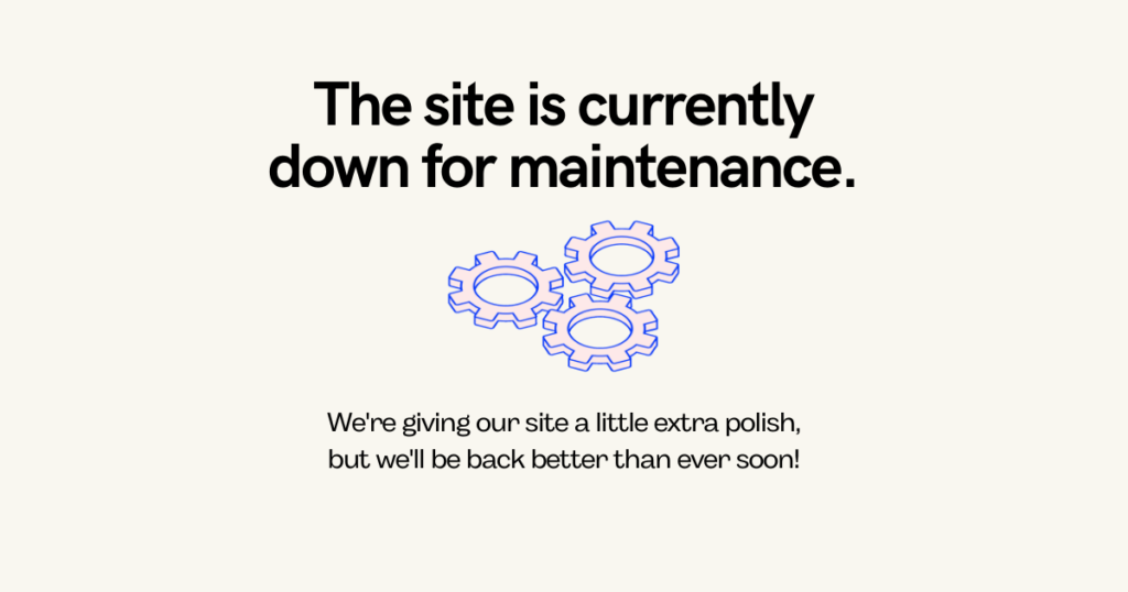 This site is currently down. We will get back to you soon.