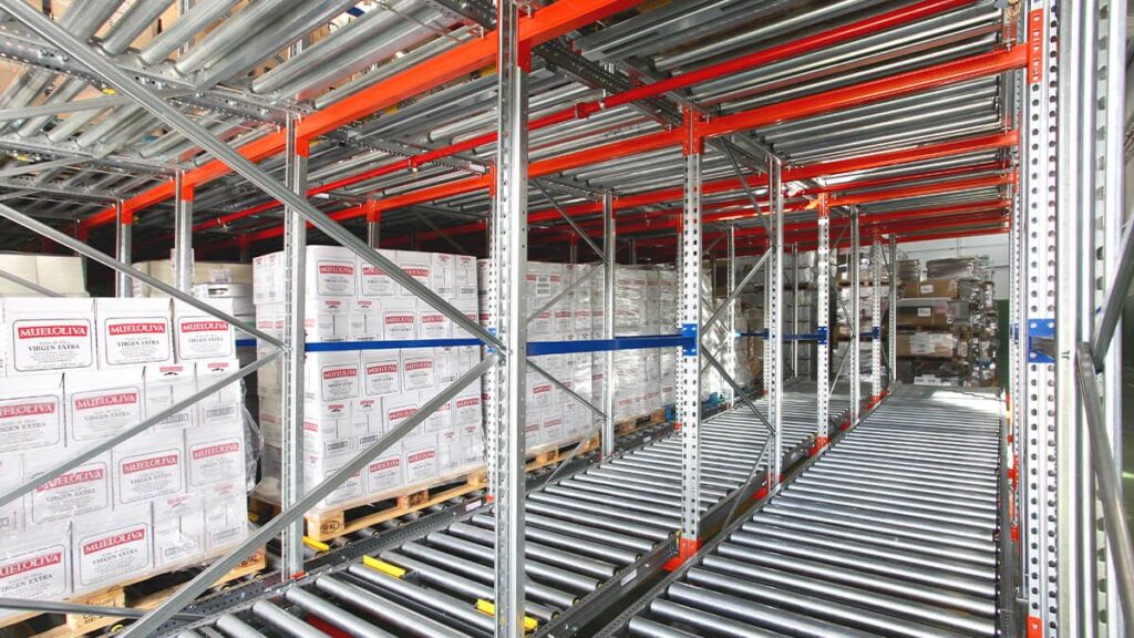 Live pellet racking services in Dubai by Al Rafe Building Maintenance